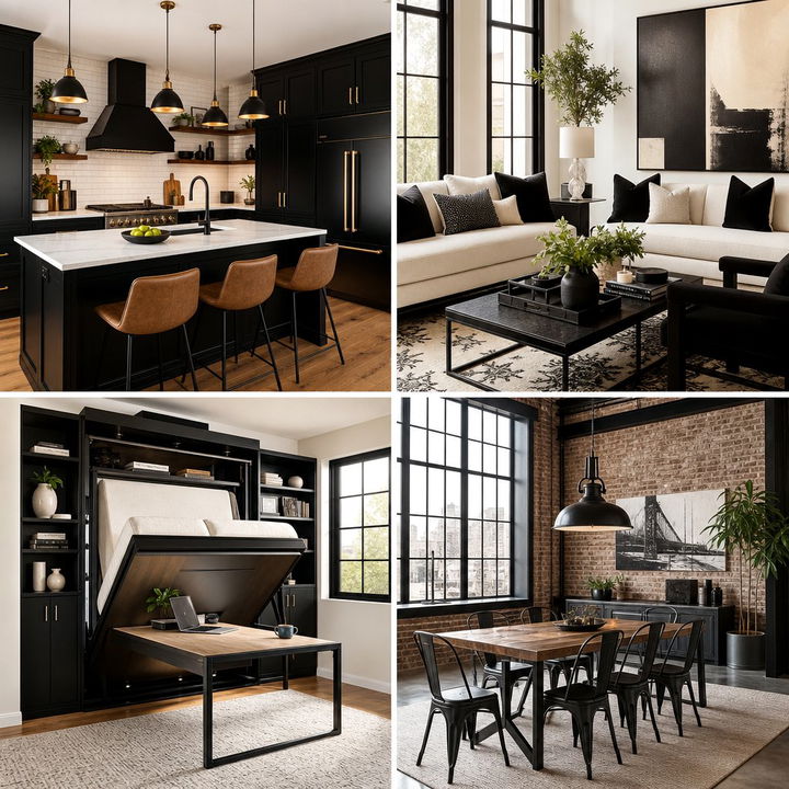 22 Cream and Black Living Room Ideas for Timeless Style