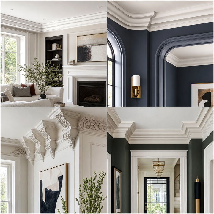 22 Crown Molding Ideas to Elevate Room Architecture