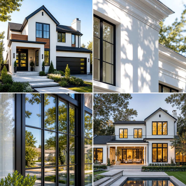 22 Dark Brown House With Black Trim Exterior Ideas