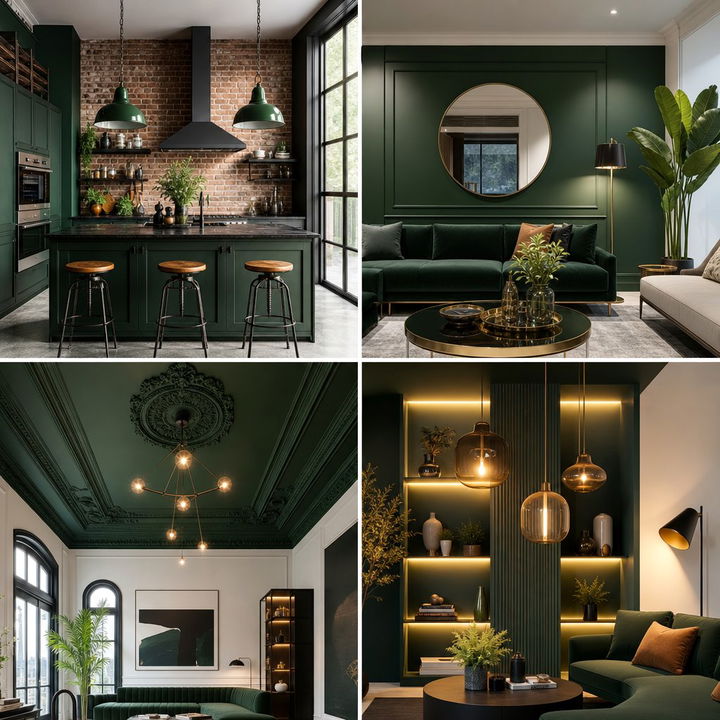 22 Dark Green Bedroom Ideas for a Relaxing Ambiance