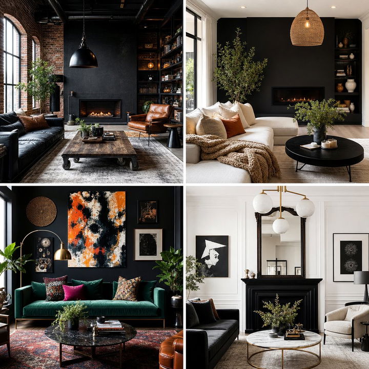 22 Dark Grey Couch Living Room Ideas for Modern Style