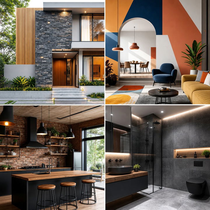 22 Dark Grey House Exterior Ideas for Bold Curb Appeal