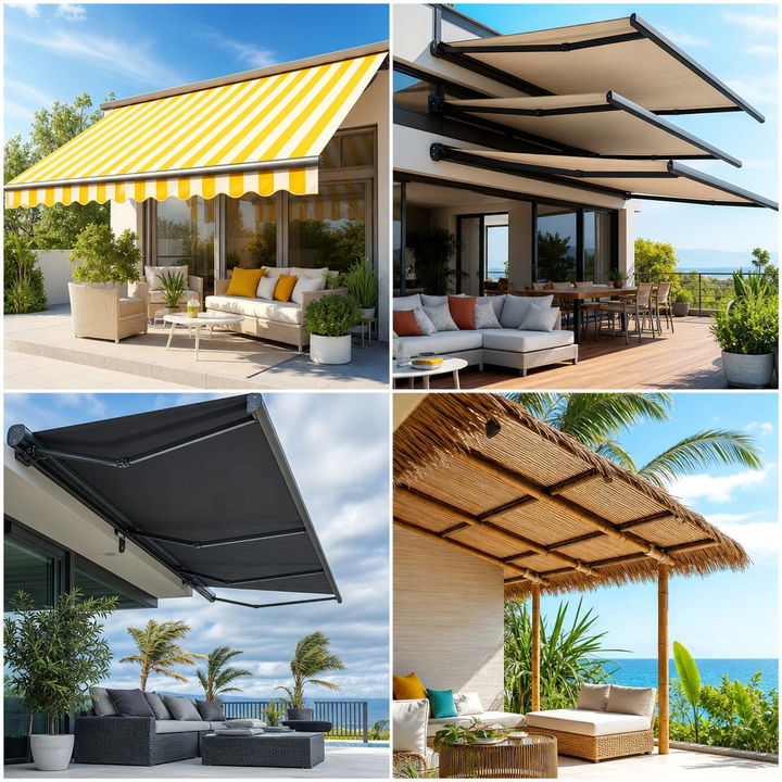 22 Deck Awning Ideas for Shade and Style