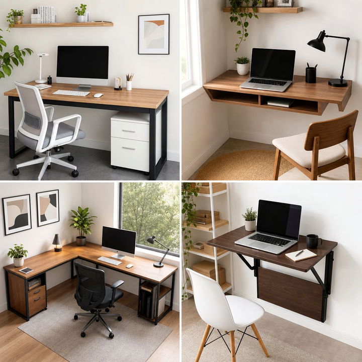 22 Desk Ideas for Functional and Aesthetic Workspaces