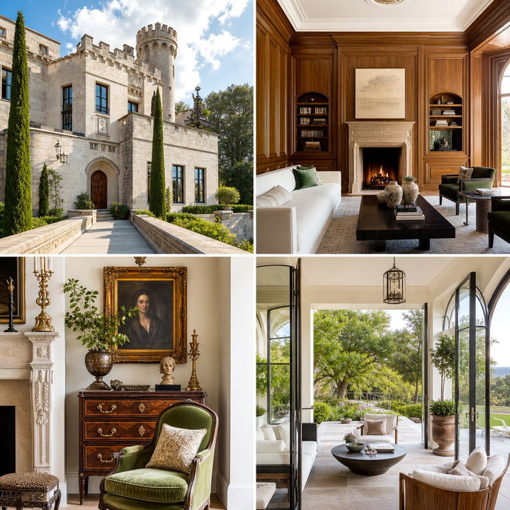 22 Majestic Castle Living Room Ideas for Dramatic Elegance