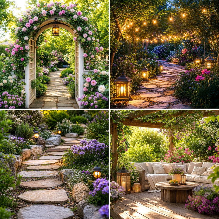 22 Picturesque Cottage Garden Ideas Full of Blooms and Charm