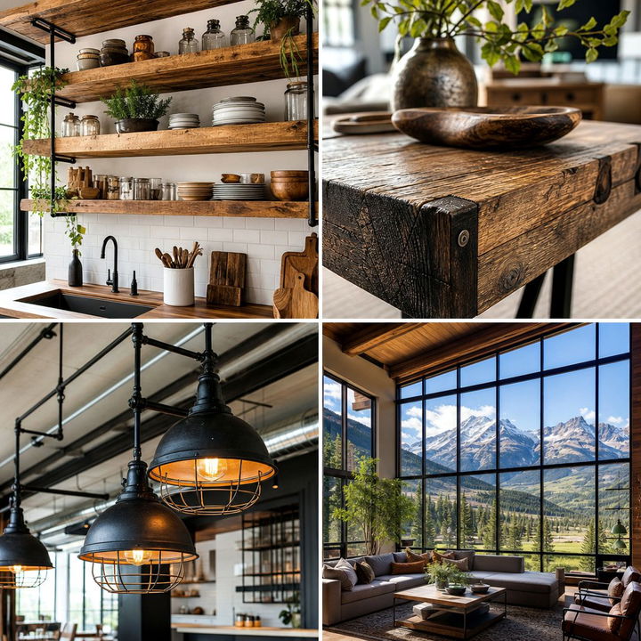 22 Rustic Cabin Kitchen Ideas for Cozy Mountain Vibes