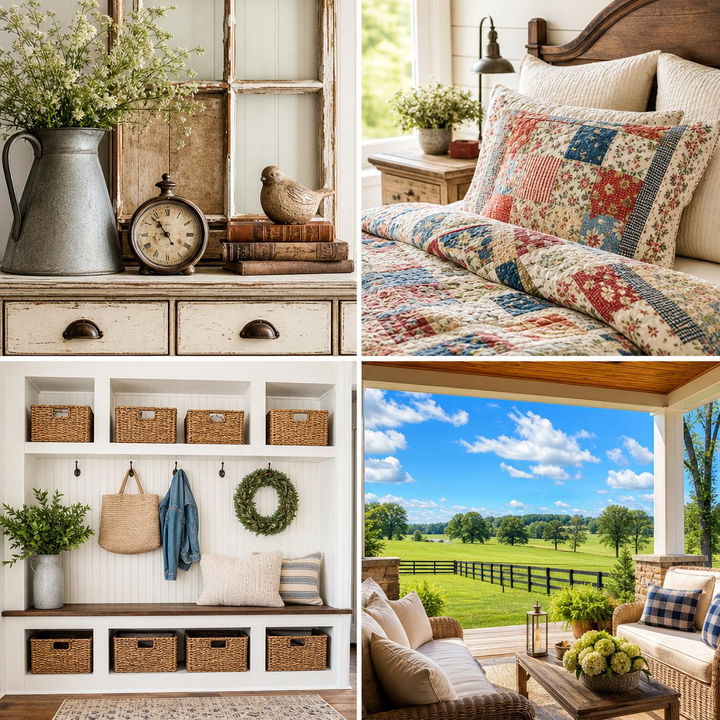 22 Rustic Country Bedroom Ideas with Warm, Inviting Style