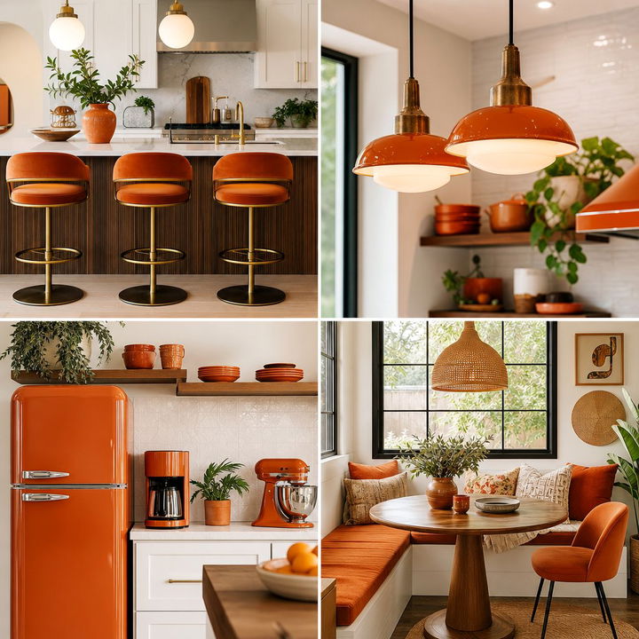 22 Warm Burnt Orange Kitchen Ideas for Vibrant Cooking Spaces
