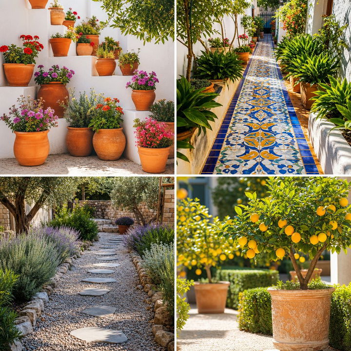 22 Authentic Spanish Style Front Yard Landscaping Ideas