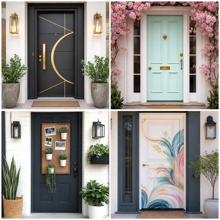22 Bold Door Painting Ideas to Refresh Your Homes Entry