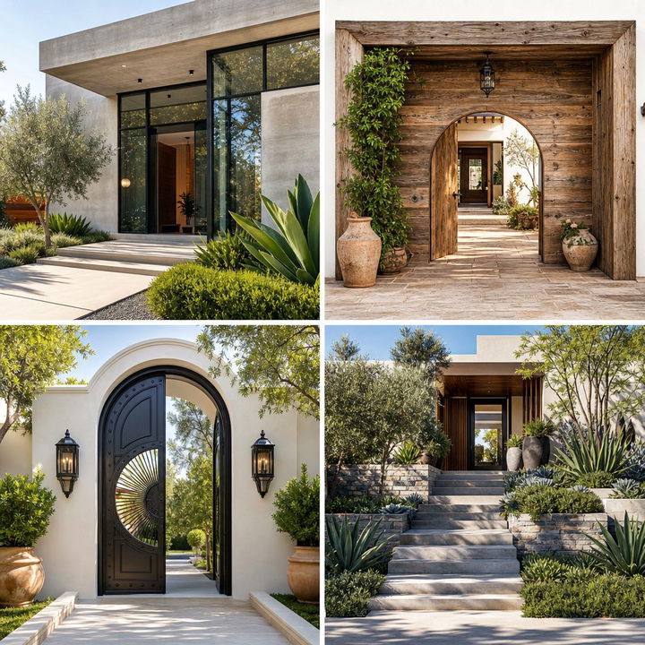22 Driveway Entrance Ideas for Enhanced Curb Appeal