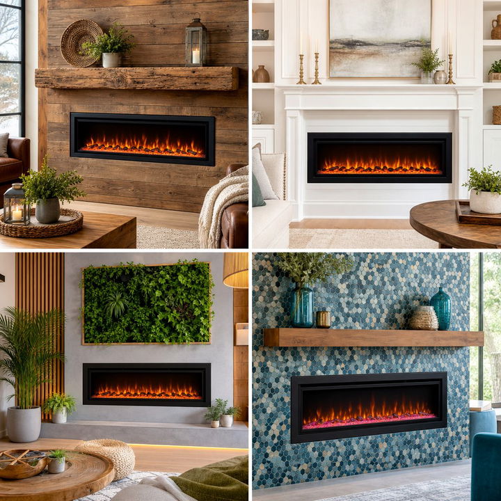 22 Electric Fireplace Design Ideas for Modern Homes