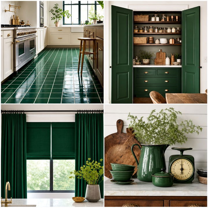 22 Emerald Green Kitchen Ideas for Vibrant Culinary Spaces