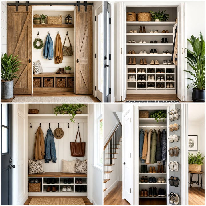 22 Entry Closet Organization Ideas for Functional Spaces
