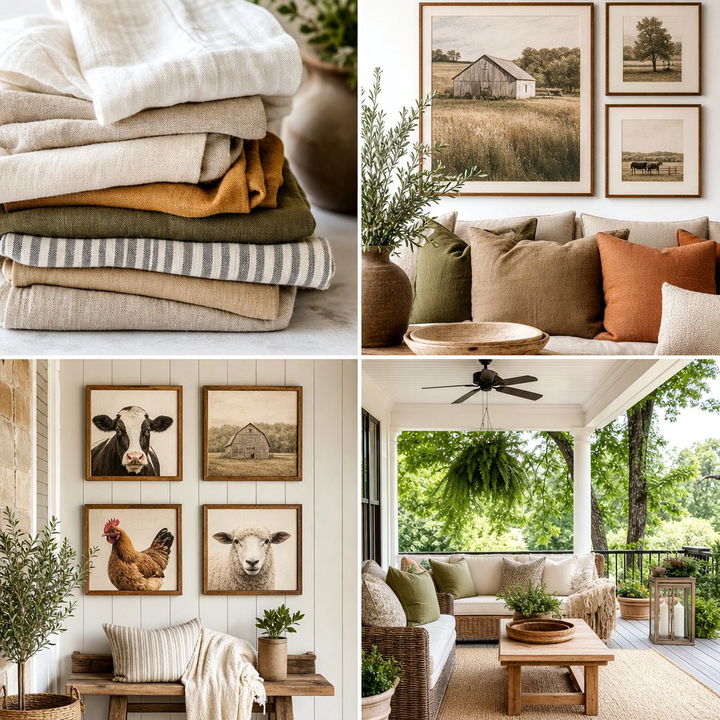 22 Farmhouse Decor Ideas to Add Rustic Charm to Any Room