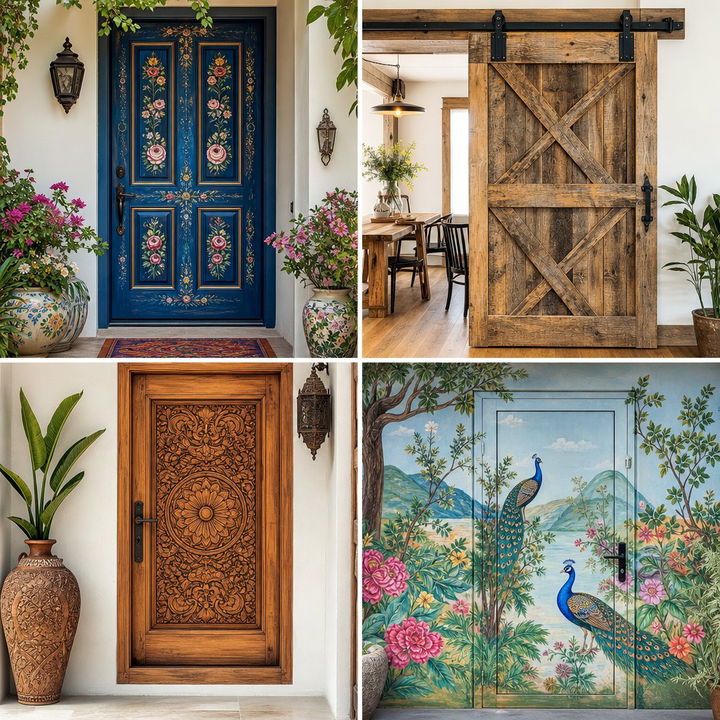 22 Farmhouse Front Door Ideas to Elevate Your Home’s Entryway