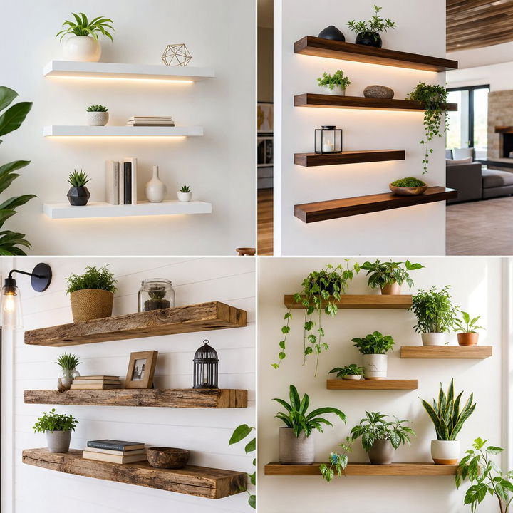 22 Floating Shelves Ideas to Maximize Stylish Storage