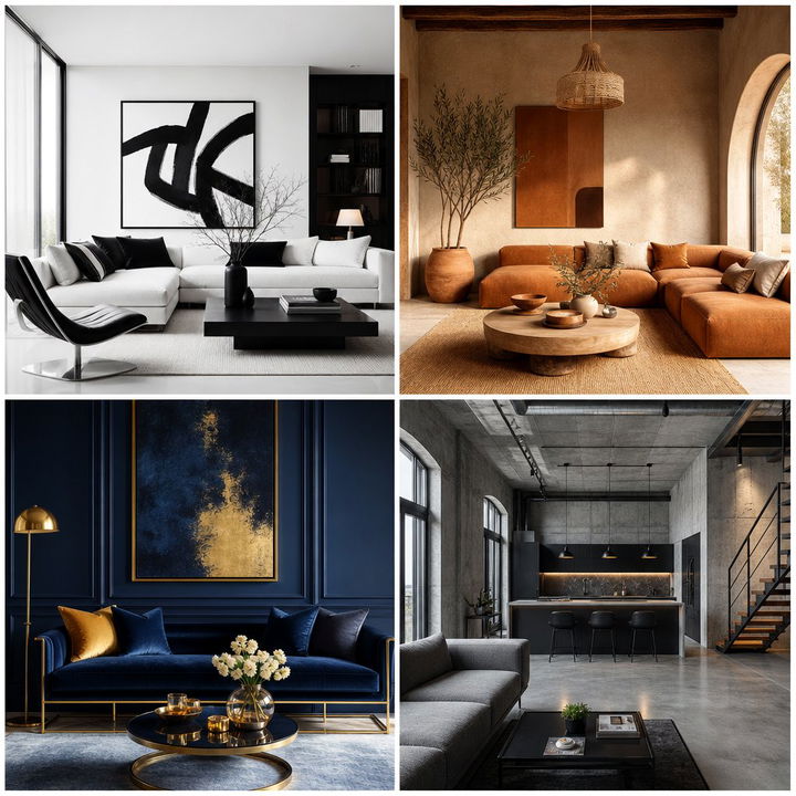22 Floor & Wall Color Ideas to Harmonize Your Home Décor