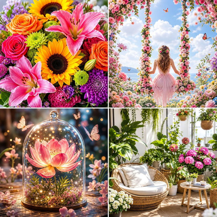 22 Flower Murals on Buildings for Urban Beauty