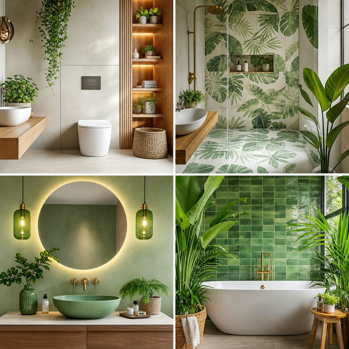 22 Forest Green Bathroom Ideas for Earthy Luxury