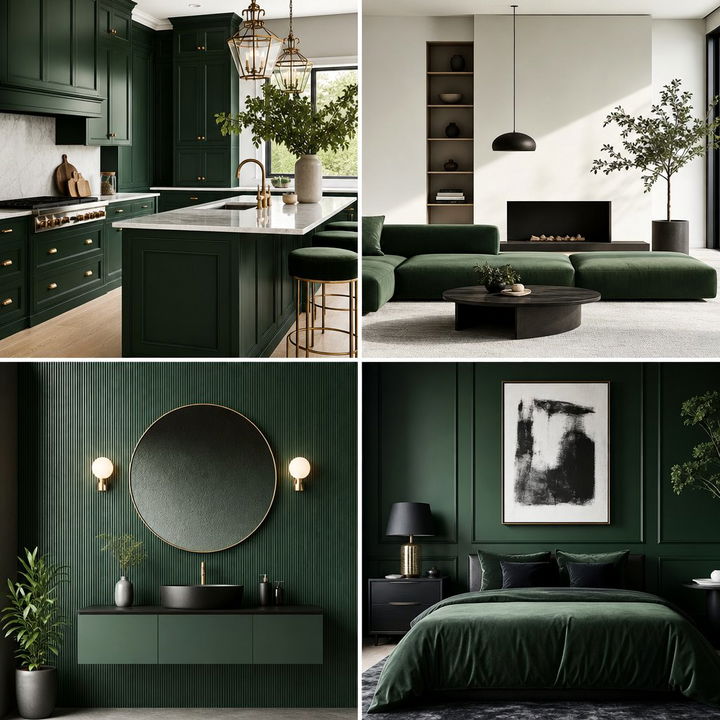 22 Forest Green Kitchen Ideas to Refresh Your Space