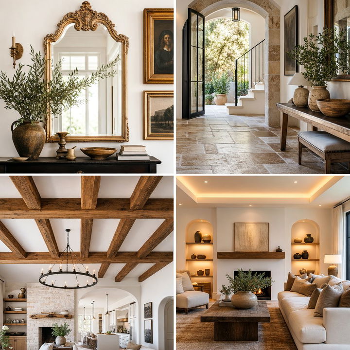 22 French Country Living Room Design Inspirations