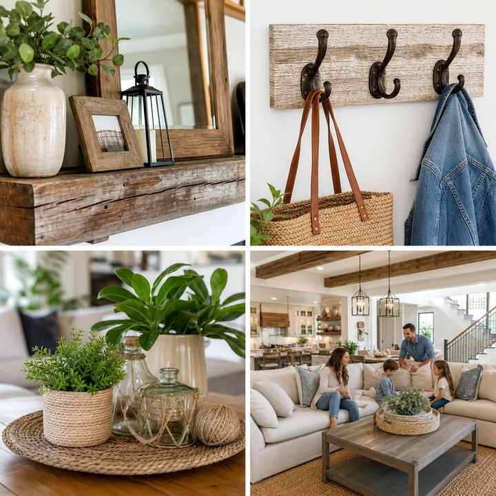 22 Functional Farmhouse Mudroom Ideas for Organized Entryways