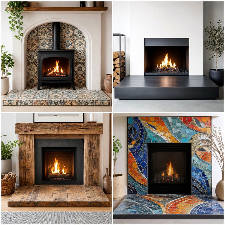 22 Innovative Fireplace Hearth Ideas for Stylish Homes
