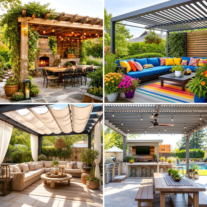 22 Inviting Front Porch Pergola Ideas for Shaded Outdoor Living