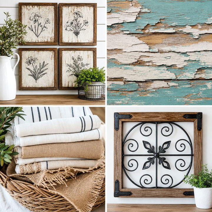 22 Rustic Farmhouse Wall Decor Ideas to Elevate Your Home