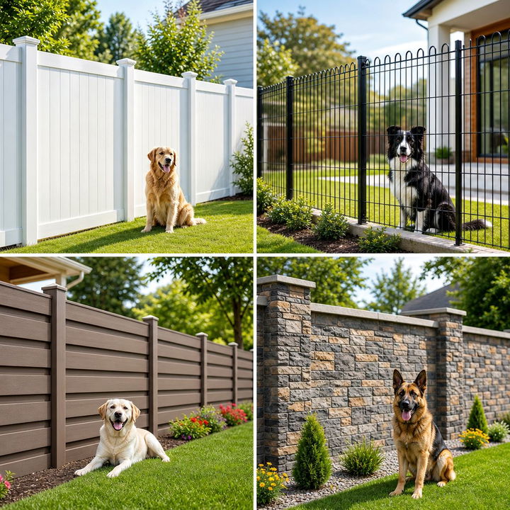 22 Secure Dog Fence Ideas for Backyard Peace of Mind
