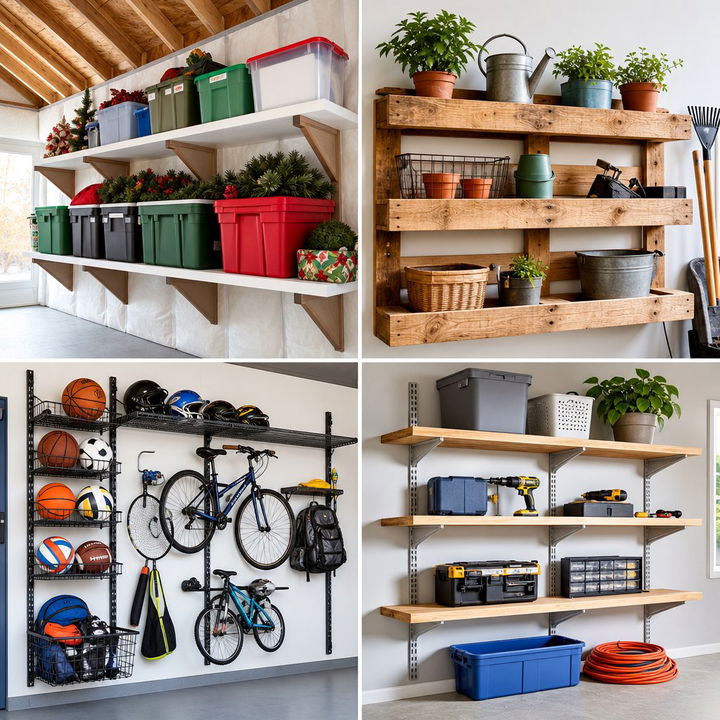 22 Space-Saving Garage Shelving Solutions and Ideas