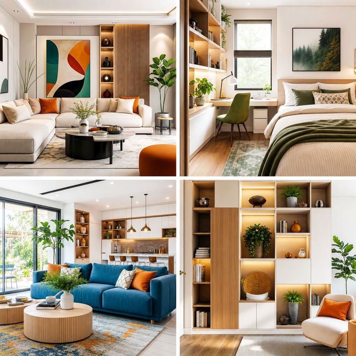 22 Creative Half Wall Ideas for Modern Home Organization