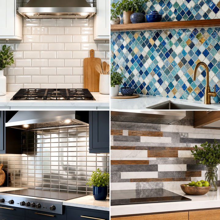 22 Creative Kitchen Splashback Ideas for Stylish Protection