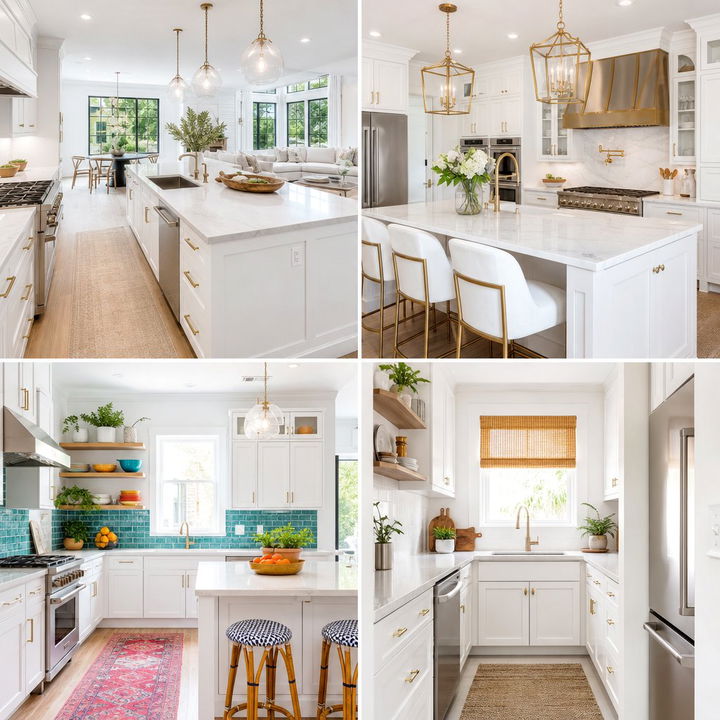 22 Crisp Kitchens With White Appliances: Clean Aesthetic Ideas