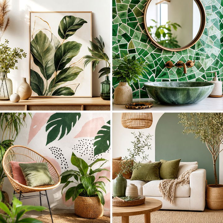 22 Green Powder Room Ideas for Bold and Fresh Designs