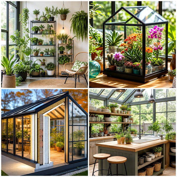 22 Greenhouse Kitchen Design Ideas for Modern Homes