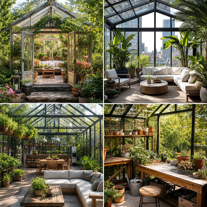 22 Greenhouse Room Ideas for Year-Round Plant Lovers