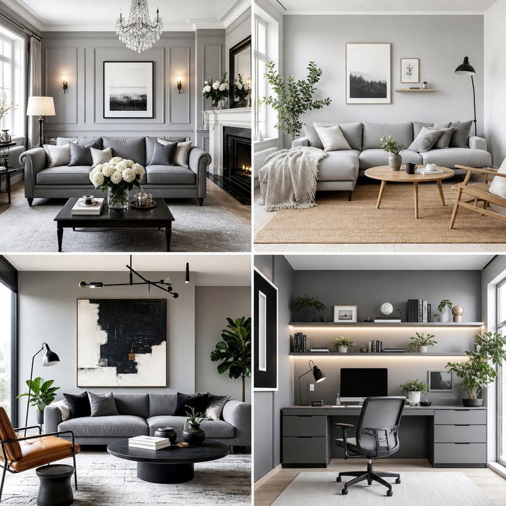 22 Grey Living Room Ideas for Sophisticated Comfort