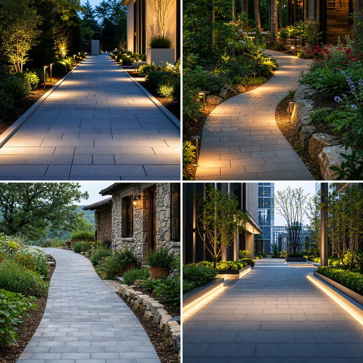 22 Grey Paver Walkway Ideas for Durable Landscaping