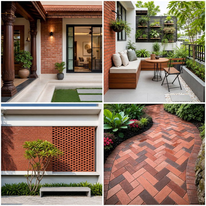 22 Herringbone Brick Patio Ideas: Timeless Landscape Designs