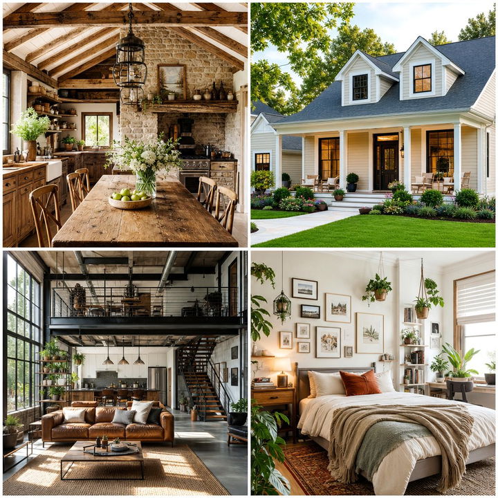 22 Home Exteriors with Natural Clay Siding Color Inspirations