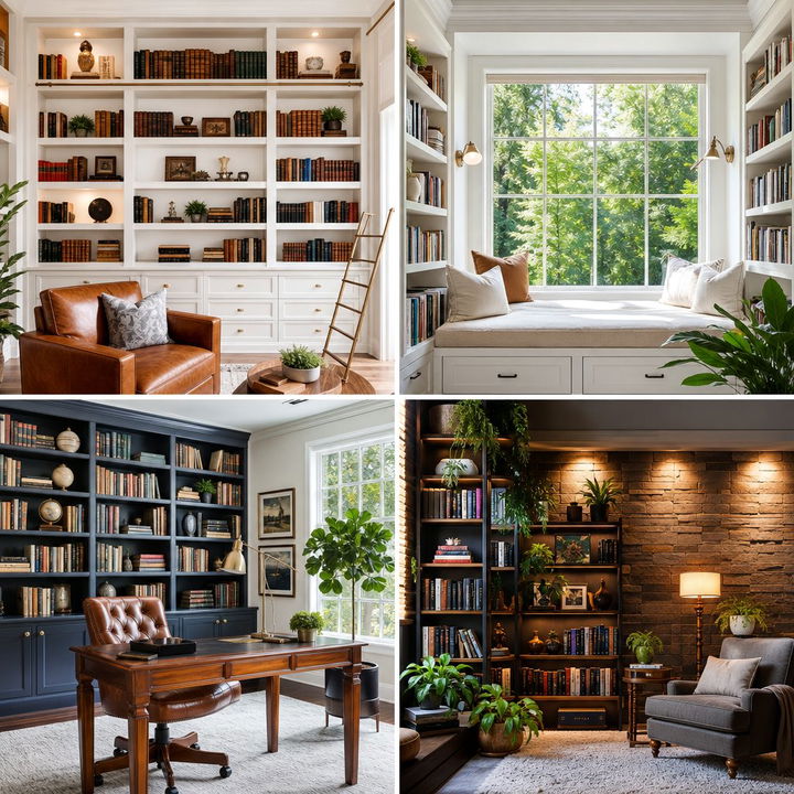 22 Home Library Design Ideas for Book Lovers’ Sanctuaries