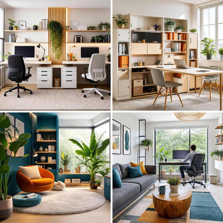 22 Home Office Designs for Couples: Stylish Shared Workspace Ideas