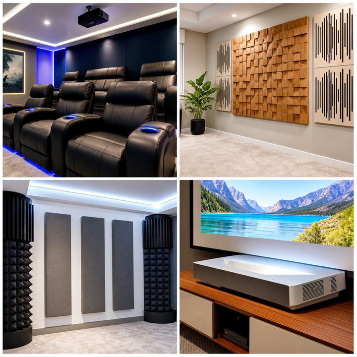22 Home Theater Design Concepts for Cinema-Like Experiences