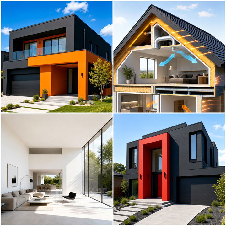 22 Homes With Black Windows Bold Exterior Design Inspirations