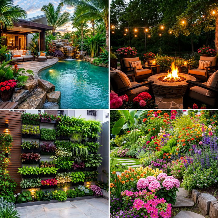 22 Hot Tub Landscaping Concepts to Create a Serene Backyard