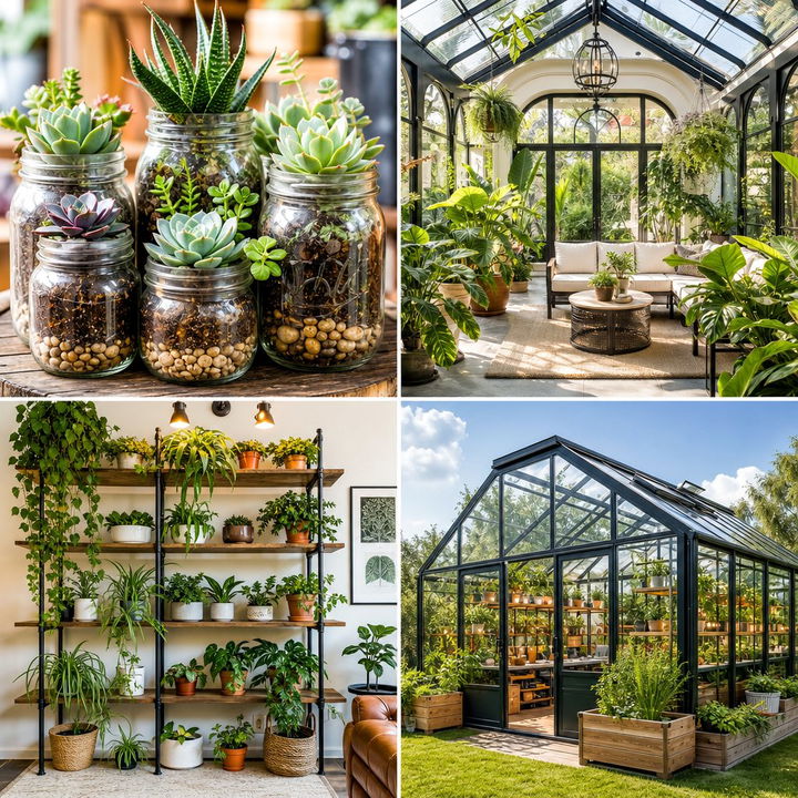 22 Indoor Greenhouse Ideas for Year-Round Gardening