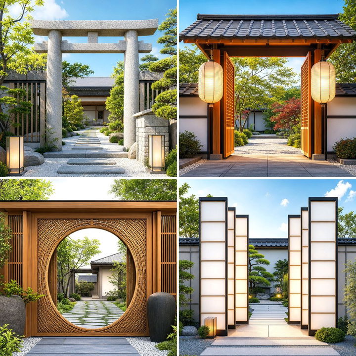 22 Japanese Garden Gate Design Ideas for Entryways